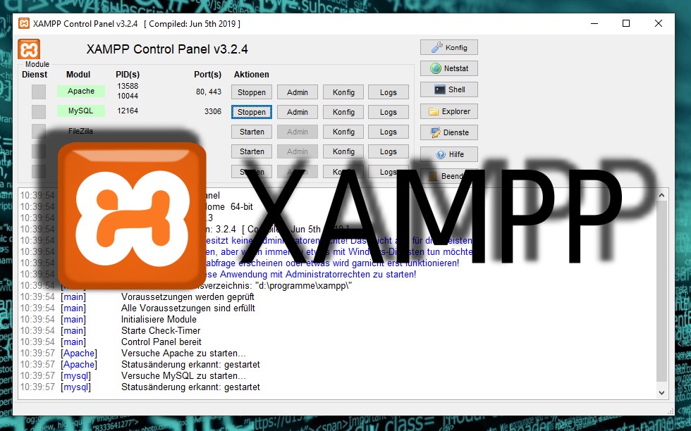 XAMPP Wordpress